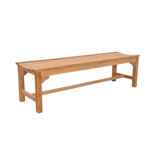 The Hampton 3-Seater Backless Bench