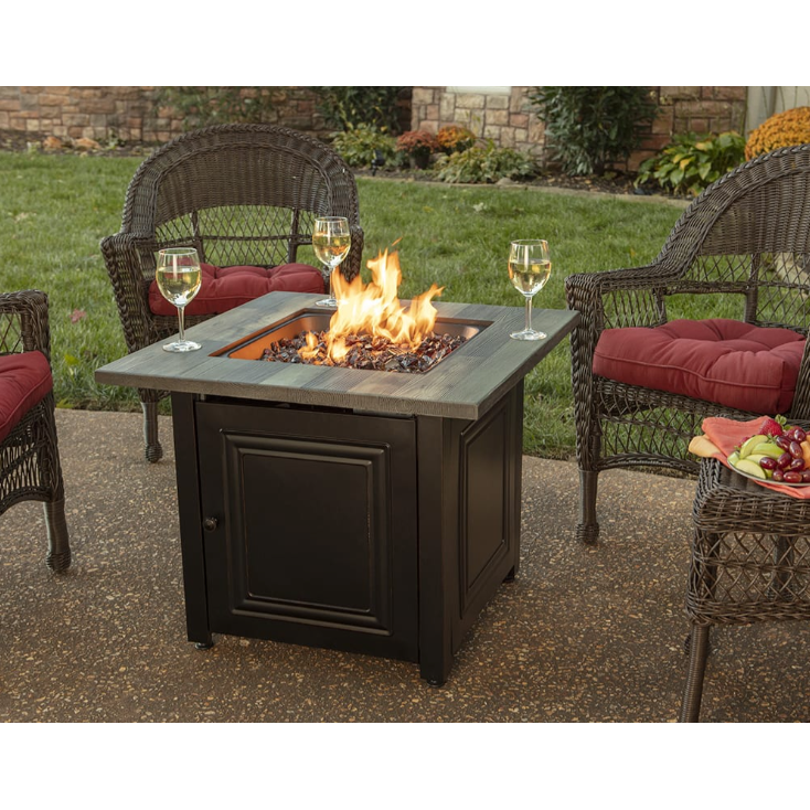 The Burlington LP Gas Fire Pit