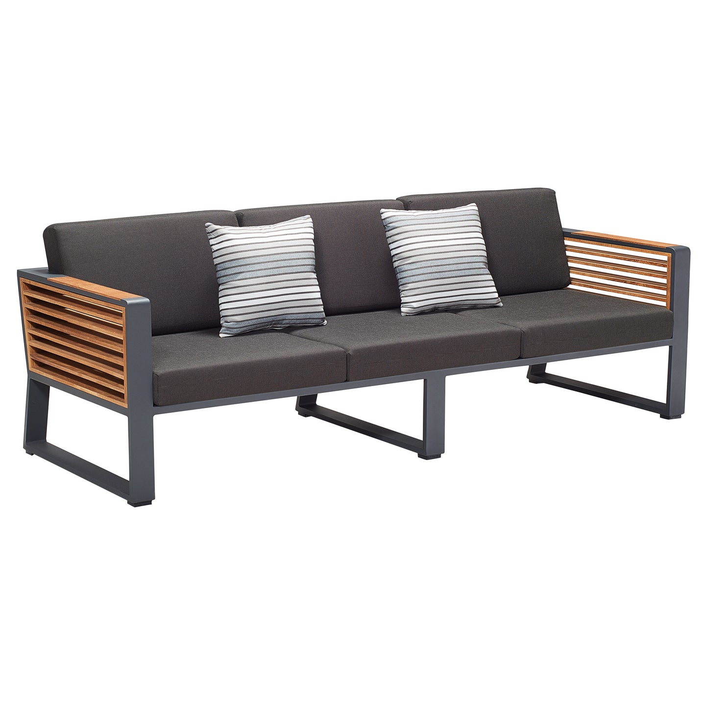 HIGOLD New York Outdoor 4 Piece Teak Conversation Set