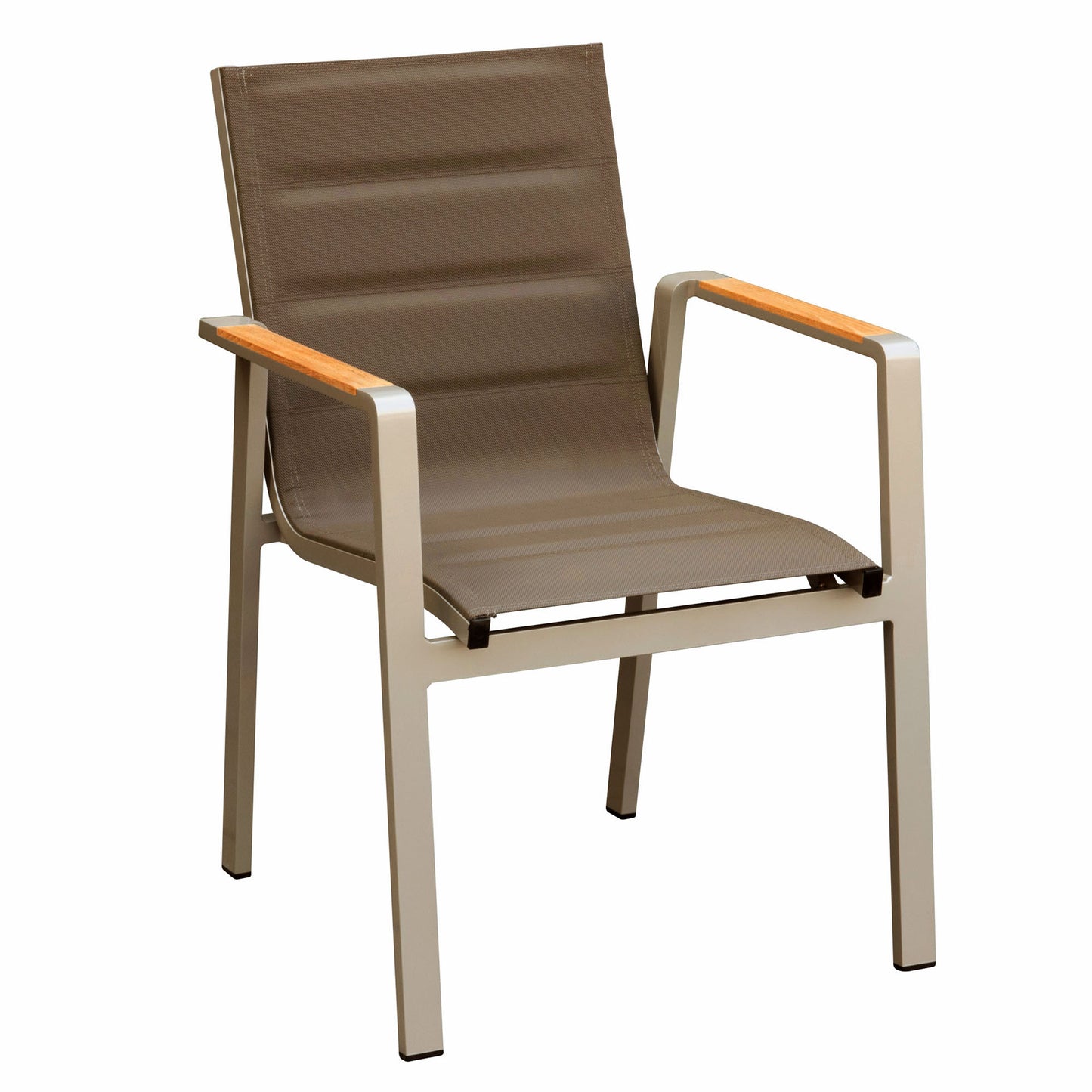 HIGOLD Nofi 2.0 Aluminum Outdoor Dining Set Champagne