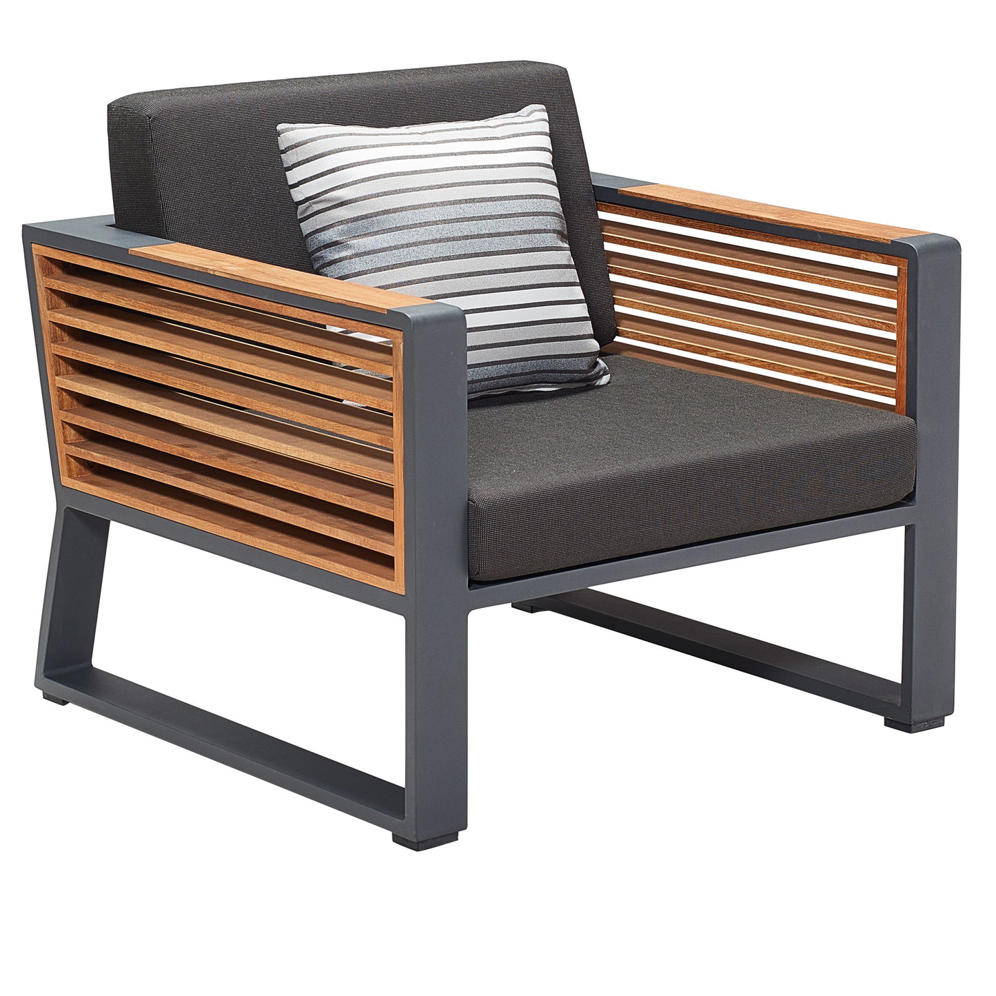 HIGOLD New York Outdoor 4 Piece Teak Conversation Set