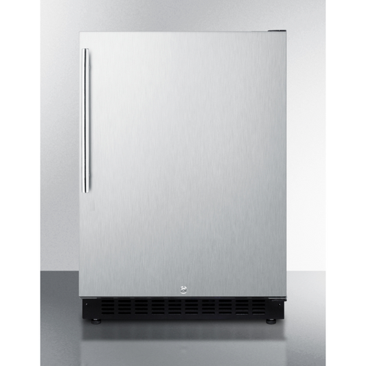 The 24" Wide Built-In All-Refrigerator - Stainless Steel