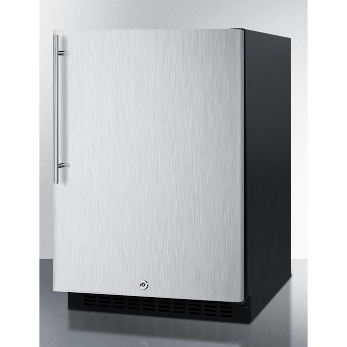 The 24" Wide Built-In All-Refrigerator - Stainless Steel