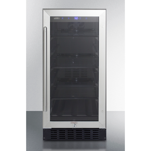 Outback Living | Wide Built-In Beverage Center- Glass Door