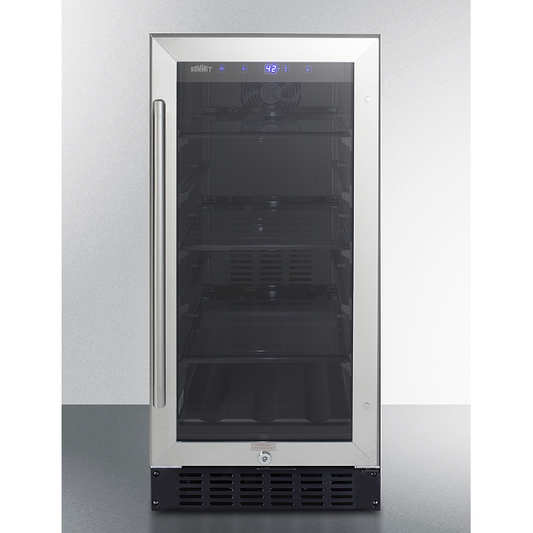 Outback Living | Wide Built-In Beverage Center- Black Cabinet