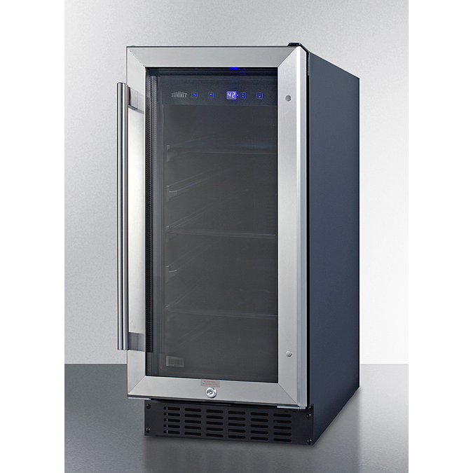 Outback Living | Wide Built-In Beverage Center- Black Cabinet