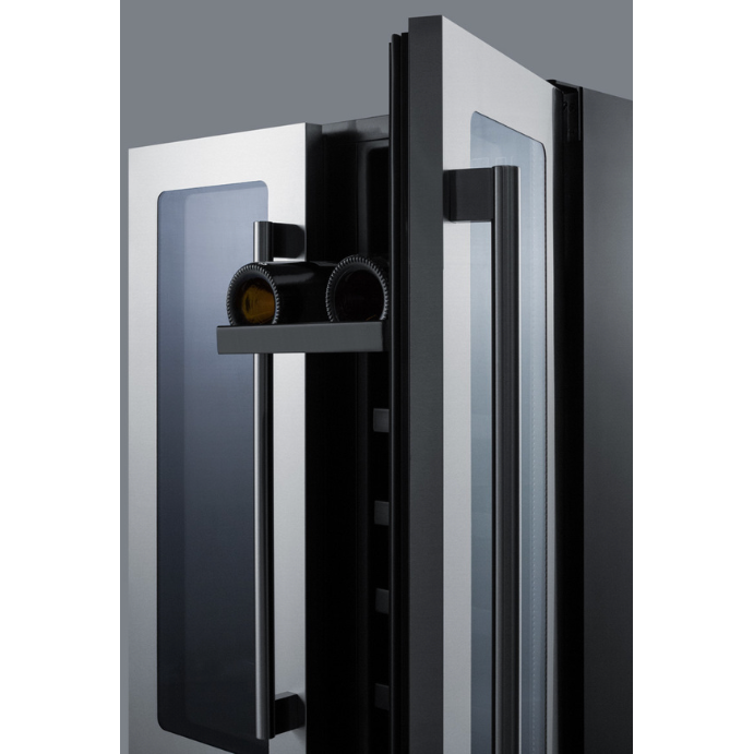 The 24" Built-In Wine/Beverage Center- Stainless Steel