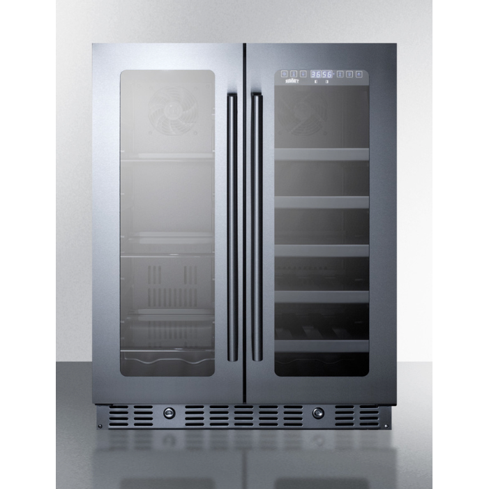 The 24" Built-In Wine/Beverage Center- Glass Door