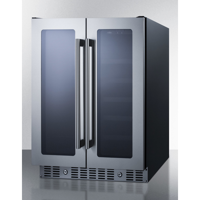 The 24" Built-In Wine/Beverage Center- Glass Door