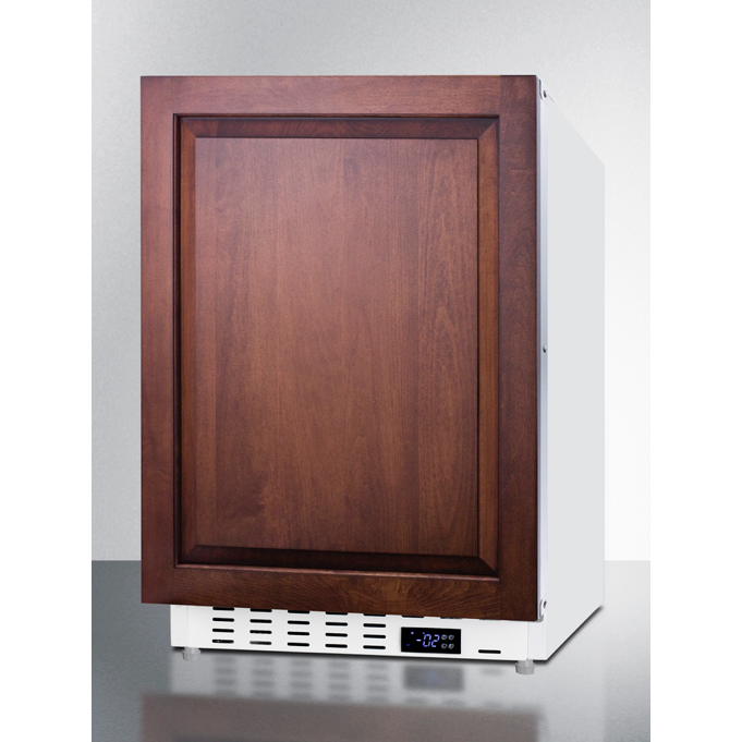 The 20" Wide Built-In All-Freezer- Wooden Panel Ready Door