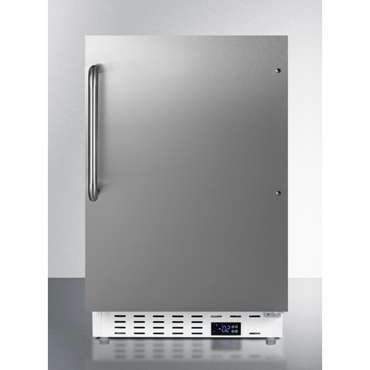 The 20" Wide Built-In All-Freezer- Stainless Steel Door