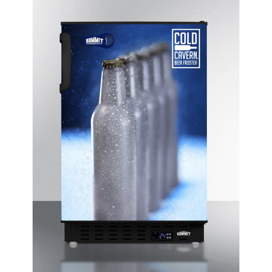 The 20" Wide Beer Froster- White Cabinet