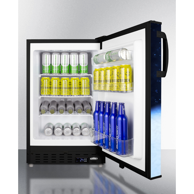 The 20" Wide Beer Froster- White Cabinet