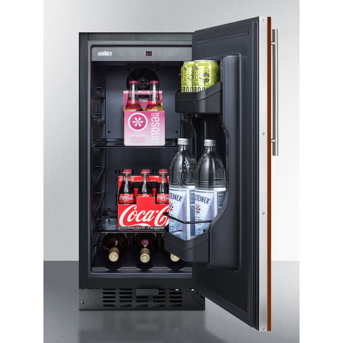 Outback Living | Wide Built-In Refrigerator-Wooden Panel Ready Door
