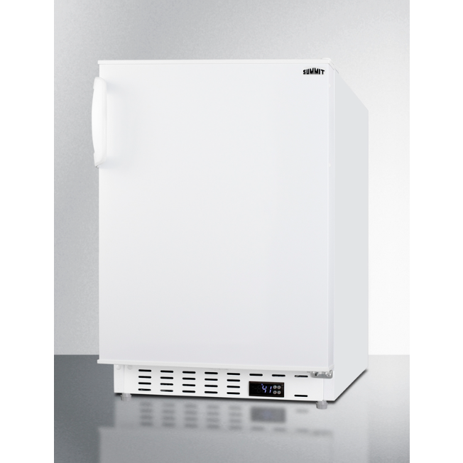 The 20" Wide Built-In All-Refrigerator- White Door/ Cabinet