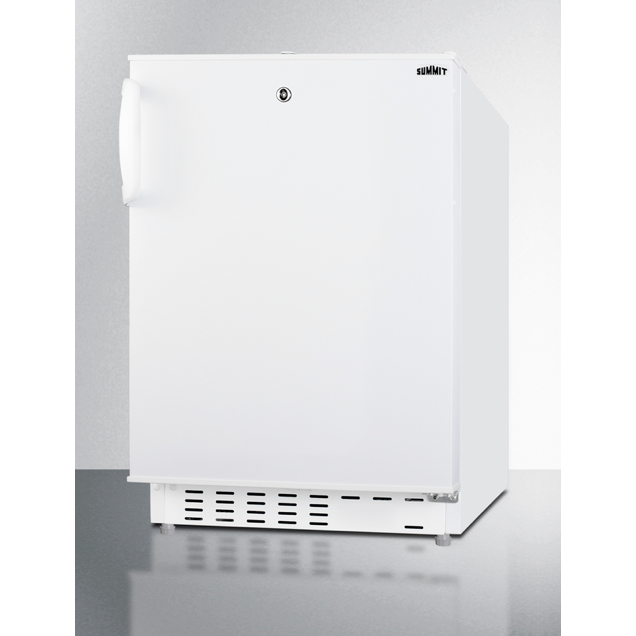 The 20" Wide Built-in Refrigerator-Freezer- White Door/Cabinet