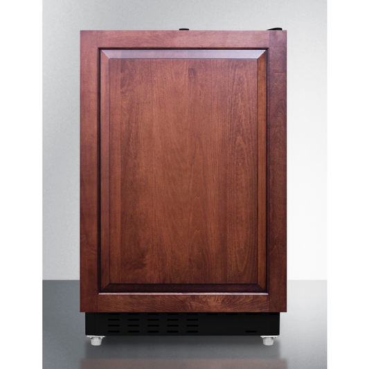 The 20" Wide Built-in Refrigerator & Freezer- Wooden Panel Ready Door