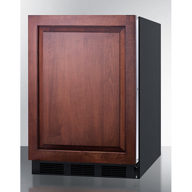 The 24" Wide Built-In All-Refrigerator- Wooden Panel Ready