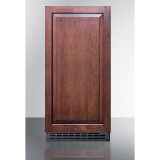 The 62 lb. Clear Outdoor Icemaker- Wooden Panel not Included