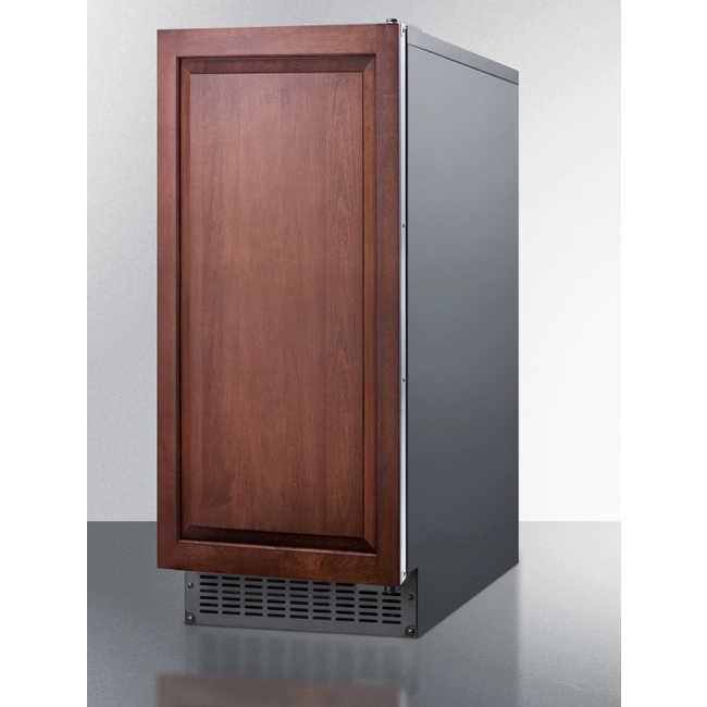 The 62 lb. Clear Outdoor Icemaker- Wooden Panel not Included
