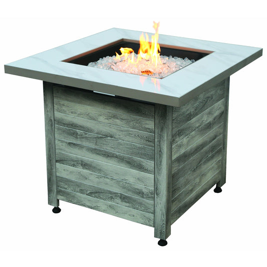 Faux Weathered Wood Base for a Rustic Charm