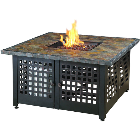 Beautiful multi-colored slate & marble tile