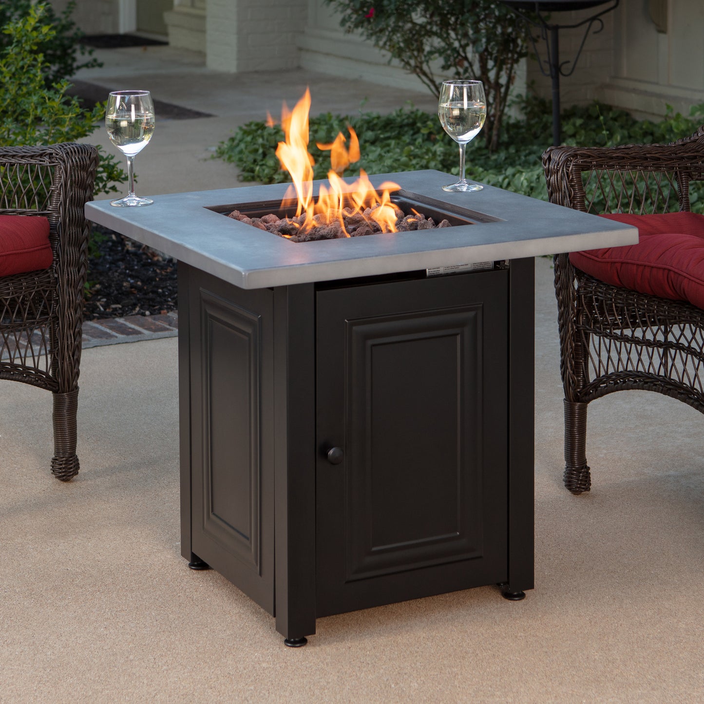 The Wakefield LP Gas Outdoor Fire Pit
