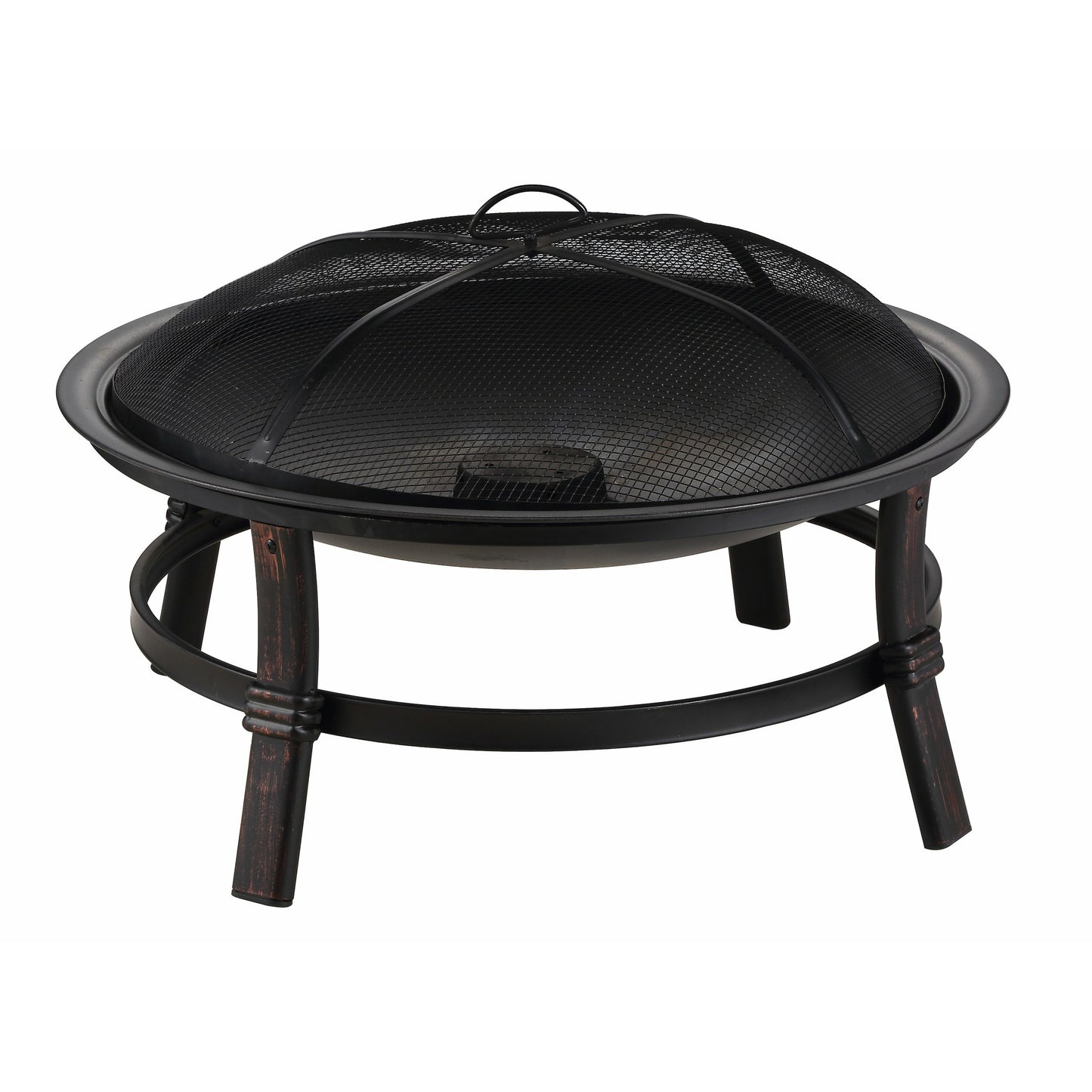 Outback Livings | Brushed Copper Wood Burning Firebowl for Outdoor