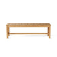 The Casablanca 3-Seater Backless Bench