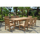 The Bahama Sahara 9-Pieces 8' Rectangular Dining Set