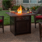 The Donovan Dual Heat LP Gas Fire Pit