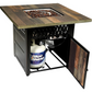 The Harris LP Gas Outdoor Fire Pit with DualHeat Technology
