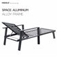 HIGOLD Nofi Aluminum Outdoor Chaise Lounge