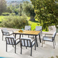 HIGOLD Nofi 7 Pieces Outdoor Dining Set