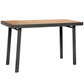 HIGOLD Nofi 7 Pieces Teak Aluminum Outdoor Pub Set Charcoal Black