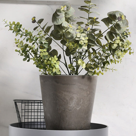 Resin Large Cylinder Plant Pot