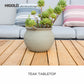 HIGOLD Emoti Aluminum Teak Patio Sofa