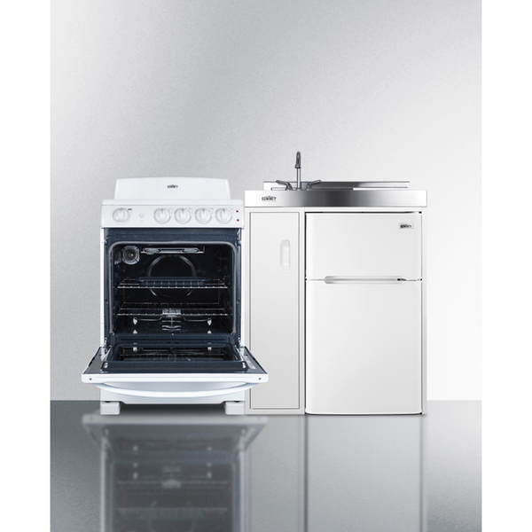The 54 Wide All-in-One Kitchenette with Electric Coil Range