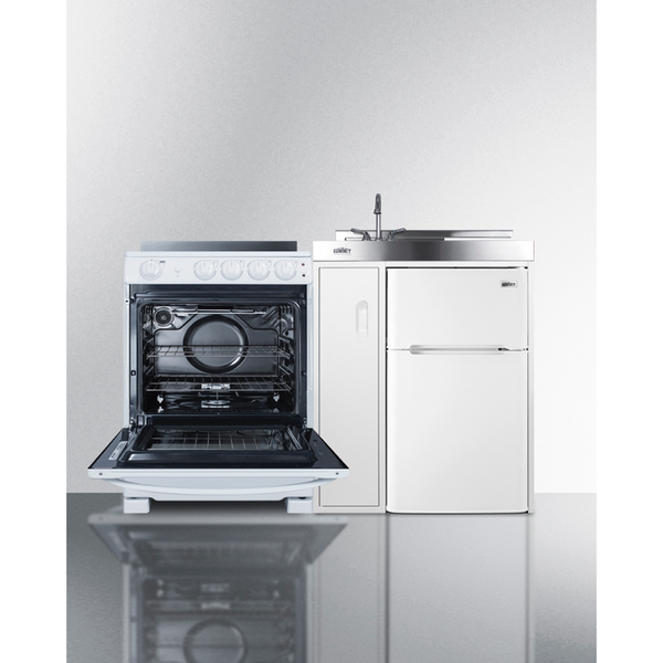 The 54 Wide All-in-One Kitchenette with Electric Range