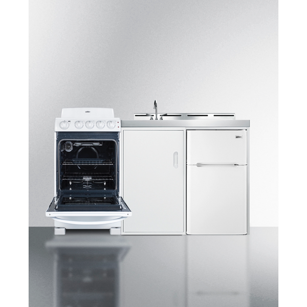 The 60 Wide All-in-One Kitchenette with Electric Coil Range
