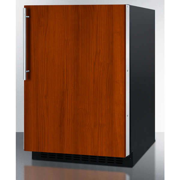The 24 Wide Built-In All-Refrigerator - Wooden Panel Overlay