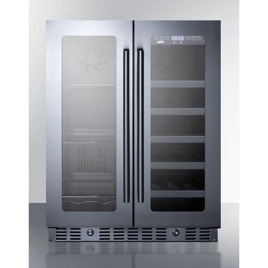 The 24" Built-In Wine/Beverage Center- Stainless Steel