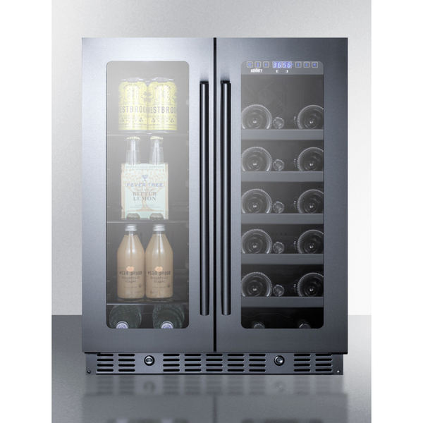 The 24 Built-In Wine/Beverage Center- Glass Door