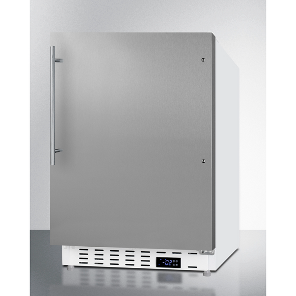 The 20 Wide Built-In All-Freezer- White Cabinet