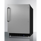 The 20" Wide Built-In All-Freezer- Black Cabinet