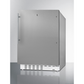The 20" Wide Built-in Refrigerator-Freezer- Stainless Steel Door/ Cabinet