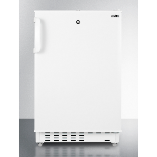 The 20" Wide Built-in Refrigerator-Freezer- White Door/Cabinet