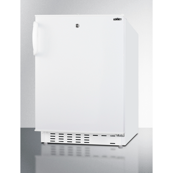 The 20 Wide Built-in Refrigerator-Freezer- White Door/Cabinet