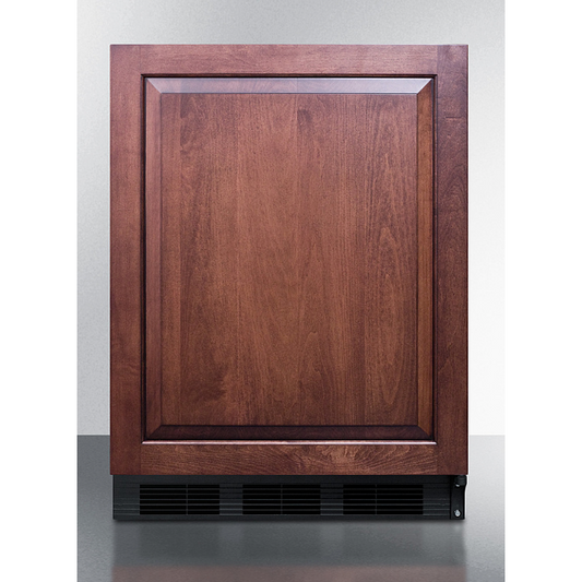 The 24" Wide Built-In All-Refrigerator- Wooden Panel Ready