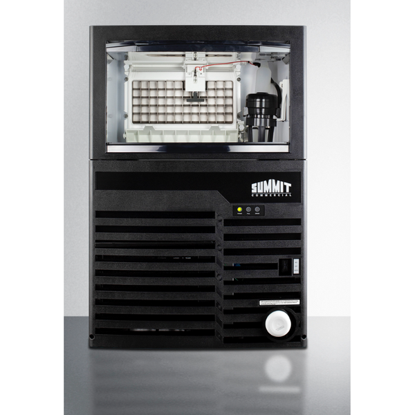 Outback Livings |  The 100lbs. Commercial Icemaker-black door
